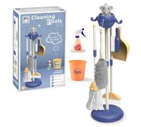 Jeu D'Outils De Nettoyage Ménager Pour Enfants, Serpillière, Balai, Pelle À Poussière, Simulation De Balayage Ménager, Jeu De Simulation Pour Filles