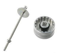 Jeu d'outils de pédalier T47 pour vélo professionnel et domestique prenant en charge les dimensions de tasse de 50,4 mm à 12 fentes et 52,2 mm à 16 fentes