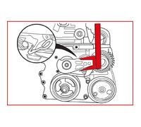 Jeu d'outils de révision du moteur - BMW Mini One Cooper Cooper S KS TOOLS - 400.0925