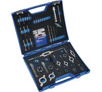 Jeu d'outils de taraudage M3-M12 52 pièces HSS Coffret plastique