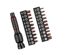 Jeu D'outils De Tournevis Magnétique Compact Poignée En Alliage D'aluminium Pour Embout Standard 6 35 Mm Électronique Et Projets Précis Outil Démontage Smartphone