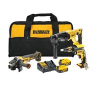 DeWalt Kit 3 outils XR 18V 5Ah brushless : DCF620, DCH133, DCG405 – DCK304P2-QW