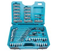 Jeu d'outils en valise - MAKITA - E-10883 - 221 pièces - Acier chrome-vanadium - Bleu