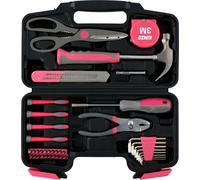 Jeu d'outils Kinzo 39 pièces pour la maison - Rose