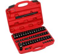 Jeu d'outils pour coussinets, 49 accessoires, rangement portable, ROT