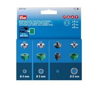 Jeu D'outils Pour ?Illets Avec Rondelles Ø 4, 5 & 8 Mm ¿ Prym ¿ Accessoires Pour Vario Creative Tool