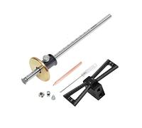 Jeu d'outils pour le marquage de la queue d'aronde, tige en acier rectifiée avec précision pour le travail du bois.