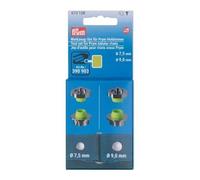 Jeu D'outils Pour Rivets Creux 7,5 Mm Et 9 Mm - Compatible Avec La Pince Vario Creative Tool - Prym Blanc