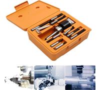 Jeu d'outils pour tête de forage CNC, haute précision, acier durable, compatibilité polyvalente