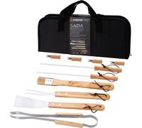Jeu d'outils Strend Pro Grill, pour griller et rôtir, 11 pièces, dans un sac