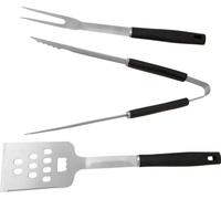 Jeu d'outils Strend Pro Grill, pour griller et rôtir, acier inoxydable, 3 pièces