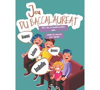 Jeu du Baccalauréat - Dès 7 ans, en famille ou entre amis: Cahier d’activité I Le Jeu du Petit Bac I Jeu de Société pour enfants et adultes I Carnet ... en famille, avec des enfants ou entre amis