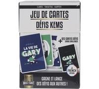 MISTER GADGET, MG3420, Jeu du Kems 60 Cartes, Divertissement Fun, Noir, Bleu, Vert, Papier, Format Pratique 9.5x6.5 cm, Ambiance Amusante pour Soirées, Fun Market