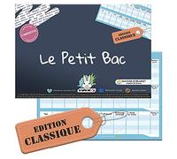 Jeu du Petit BAC - Edition Classique - Bloc prêt à Jouer de 50 Pages - Jeu du baccalauréat