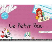 Jeu du Petit BAC - Edition Girls - Bloc prêt-à-Jouer de 50 Pages - Jeu du Baccalauréat