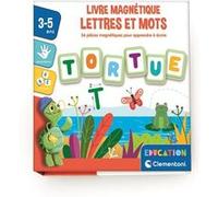 Jeu écriture et lettres Livre magnétique Lettres et mots