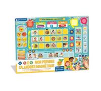 Clementoni – Jeu Écriture et Lettres Mon premier calendrier magnétique
