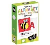 Jeu écriture et lettres Headu Flashcards Alphabet Tactile et Phonétique Multicolore G