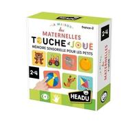 Headu Jeu d'écriture et lettres La Maison des Maternelles Touche et Joue Mémoire sensorielle