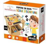 Jeu écriture et lettres Headu Pupitre en bois École d'écriture