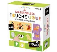 Jeu écriture et lettres Headu Touche et Joue Le jeu des associations Multicolore E
