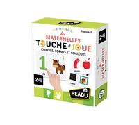 Headu Jeu écriture et lettres La Maison des Maternelles Touche et Joue Chiffre, formes et couleurs