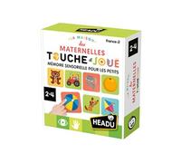 Jeu écriture et lettres La Maison des Maternelles Touche et Joue Mémoire sensorielle pour les petits