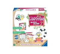 Ravensburger - Maki apprend à Lire - Les Lettres - Premier Jeu de société pour Enfants - Enfant et Parents - à partir de 3 Ans - Mixte - 22358 - Version française