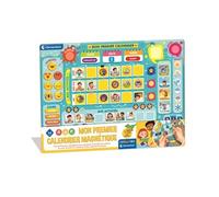 Clementoni – Jeu Écriture et Lettres Mon premier calendrier magnétique