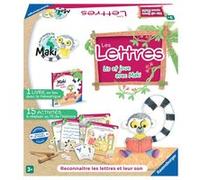 Jeu écriture et lettres Ravensburger Maki apprend à lire Multicolore G
