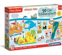 Jeu éducatif 50 jeux pour les enfants d'âge préscolaire Clementoni Talking Pen
