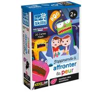 Jeu éducatif - Affronter la peur - Kit de 20 cartes - Pour enfants de 2 ans et plus - Mixte - Intérieur