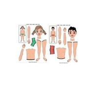 Jeu éducatif Apli - Gommettes "le corps"