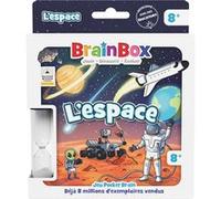 BRAINBOX Jeu de cartes Pocket – L'Espace, Mémoire & Observation, dès 8 ans, Version française