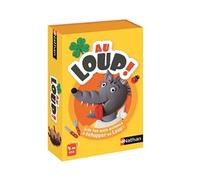 Nathan - Au loup - Jeu de cartes pour enfant dès 4 ans - Jeu de Stop ou encore de 1 à 4 joueurs 31497, 87mm x 125mm