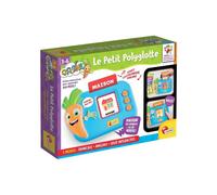 Jeu éducatif bilingue parlant Carotina Le Petit Polyglotte Lisciani Giochi 100 mots français anglais Multicolore
