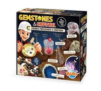 Jeu éducatif - BUKI - 2440 - 27 pierres authentiques - Outils d'expérimentation - Cristaux géants