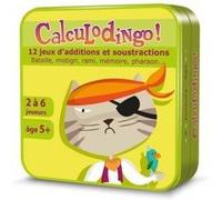 Jeu éducatif Calculodingo 12 jeux additions soustractions - Maths calcul mental - Maternelle GS-CE2 - dès 5 ans