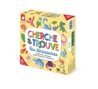 Jeu d'adresse Janod Mon premier Cherche et Trouve Dinos Multicolore