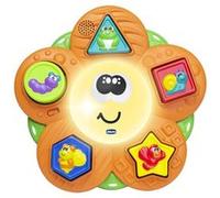 Chicco Chemin d'Expériences Sensorielles; Tapis de Jeu Bébé Electronique et Trieur de Formes avec 5 Tapis Souples et une Fleur avec Sons et Lumières - Jouets pour Bébés et Enfants de 9 Mois et Plus