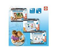 Educa Borrás – Jeu de société – Educate Touch Junior Leark Albecedario – Multicolore – 3-6 ans