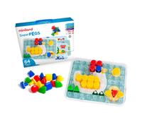 Jeu Éducatif De Chevilles Géantes ? Idéal Pour Les Premières Manipulations Multicolor TU