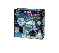Jeu éducatif de chimie mega fluo & glow ? kit d'expériences fluorescentes pour enfants à partir de 8 ans multicolore TU