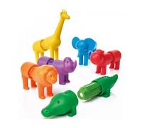 Jeu éducatif de société et habiletés - SMARTMAX - MON PREMIER SAFARI - 6 animaux - Magnétisme - Mixte