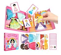Jeu éducatif d'habillage magnétique avec aimant - Puzzle défi mental pour garçons et filles, éducation à la maison, voyage, salle de classe, salle de jeux, soirées familiales, anniversaires