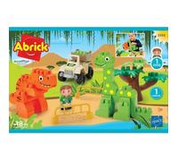 Jeu éducatif dino park Ecoiffier Abrick - multicolore - 19 5x9 5x29 5 cm