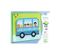 Jeu éducatif Djeco Inzebox Vehicles Multicolore