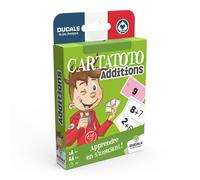 Ducale - Cartatoto Additions - Jeu de cartes éducatif pour enfants - Apprendre à compter en s'amusant - dès 5 ans, D'or