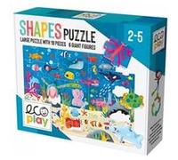 Jeu éducatif Eco Play Shappes Puzzle Sea Multicolore G