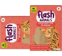 Jeu éducatif enfant - Flash Animals - Jeu de cartes illustrées TOPLA et LES PETITS BILINGUES - à partir de 4 ans - pédagogie, bienveillance, information, éducation, anglais